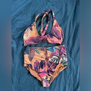 San Lorenzo Vibrant Tropical Bikini Set